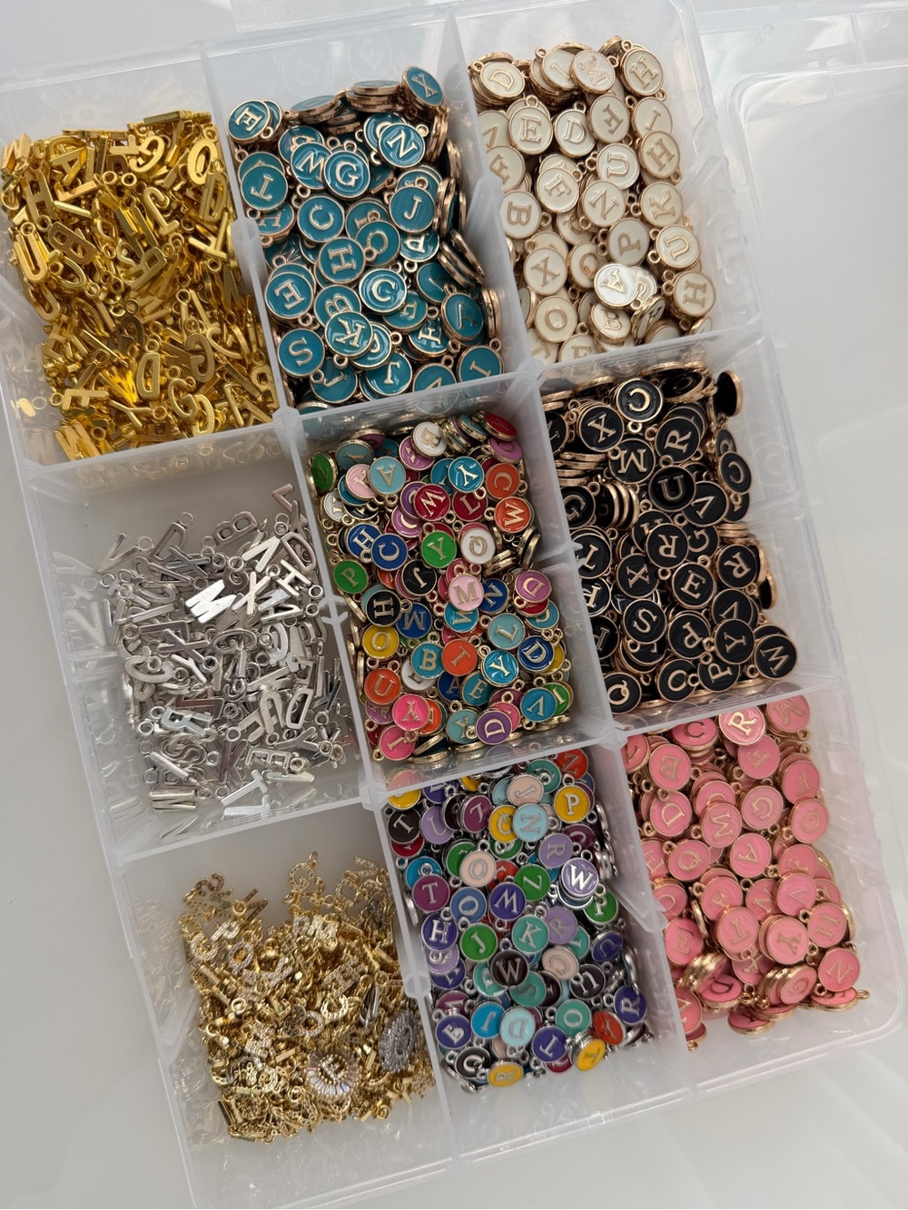 HUGE Letter Bead Collection – Assorted Styles & Colors